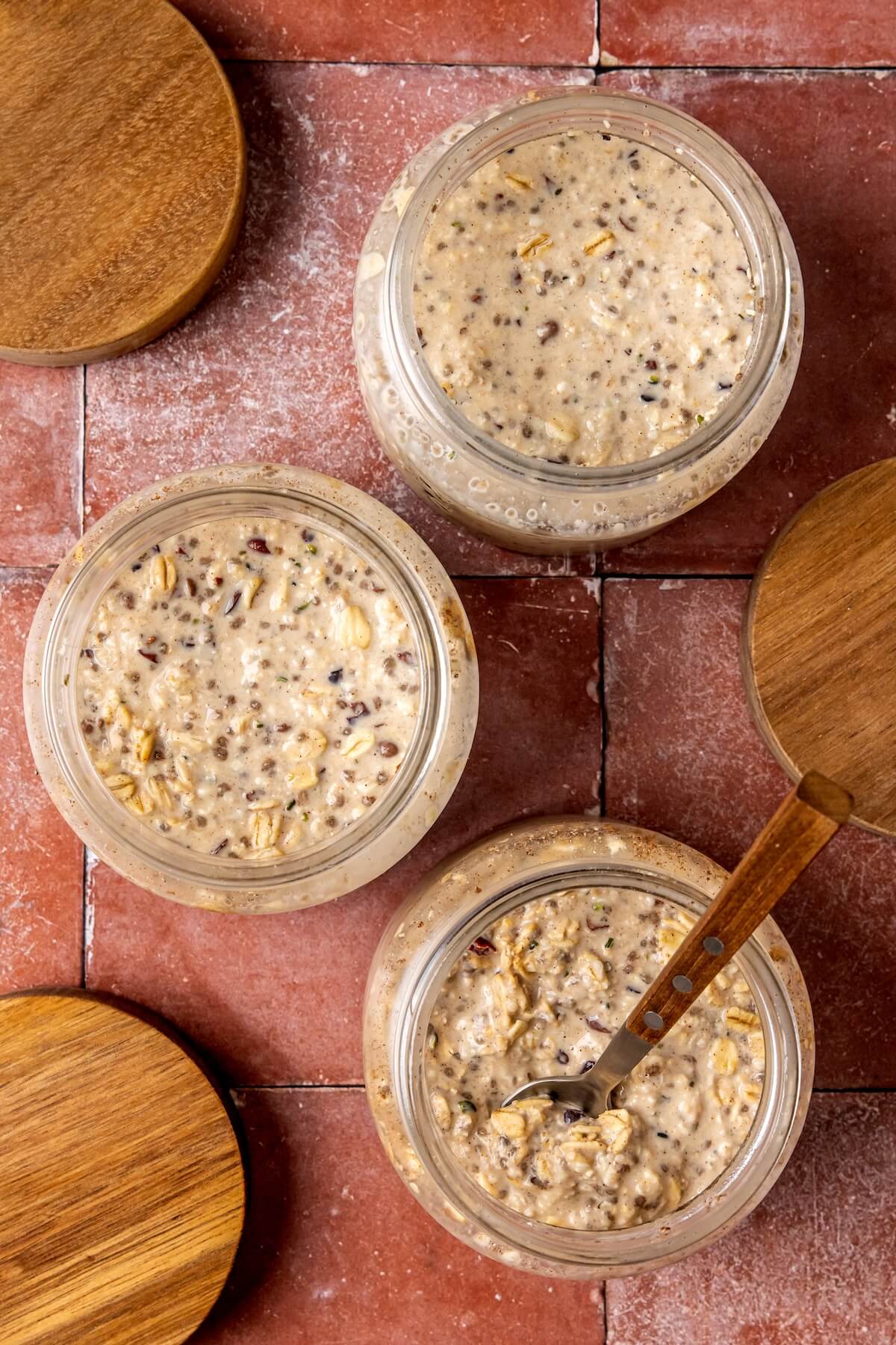 How to Make Cookie Dough Overnight Oats Step 6 - Olivia Adriance