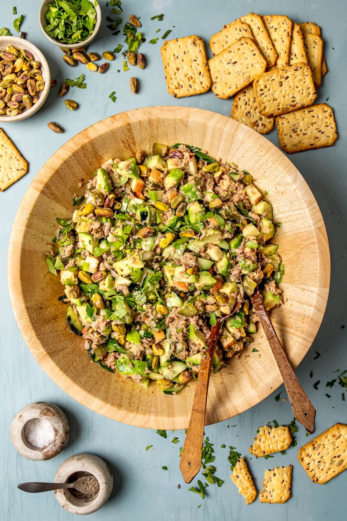 Avocado Tuna Salad No Mayo - Olivia Adriancea