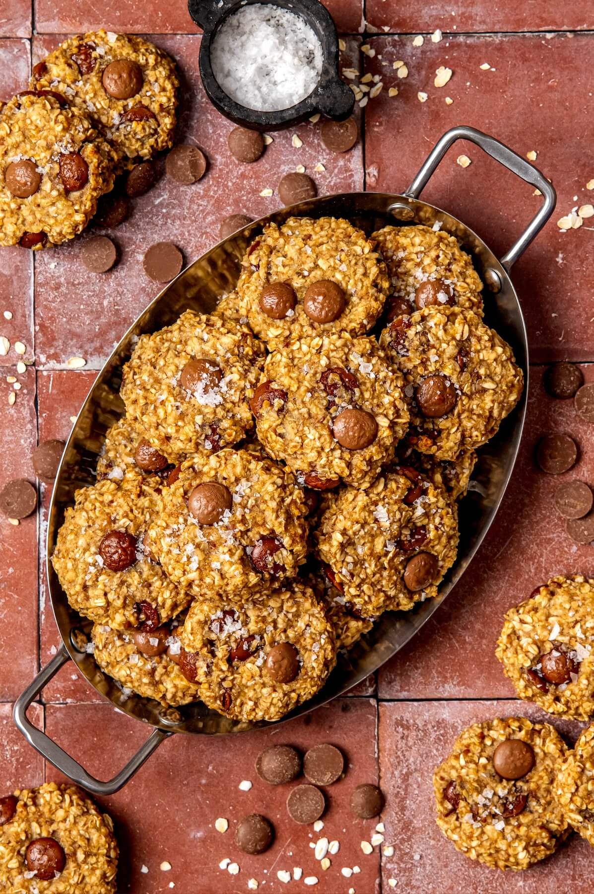 Gluten-Free Banana Oat Cookies - Olivia Adriance