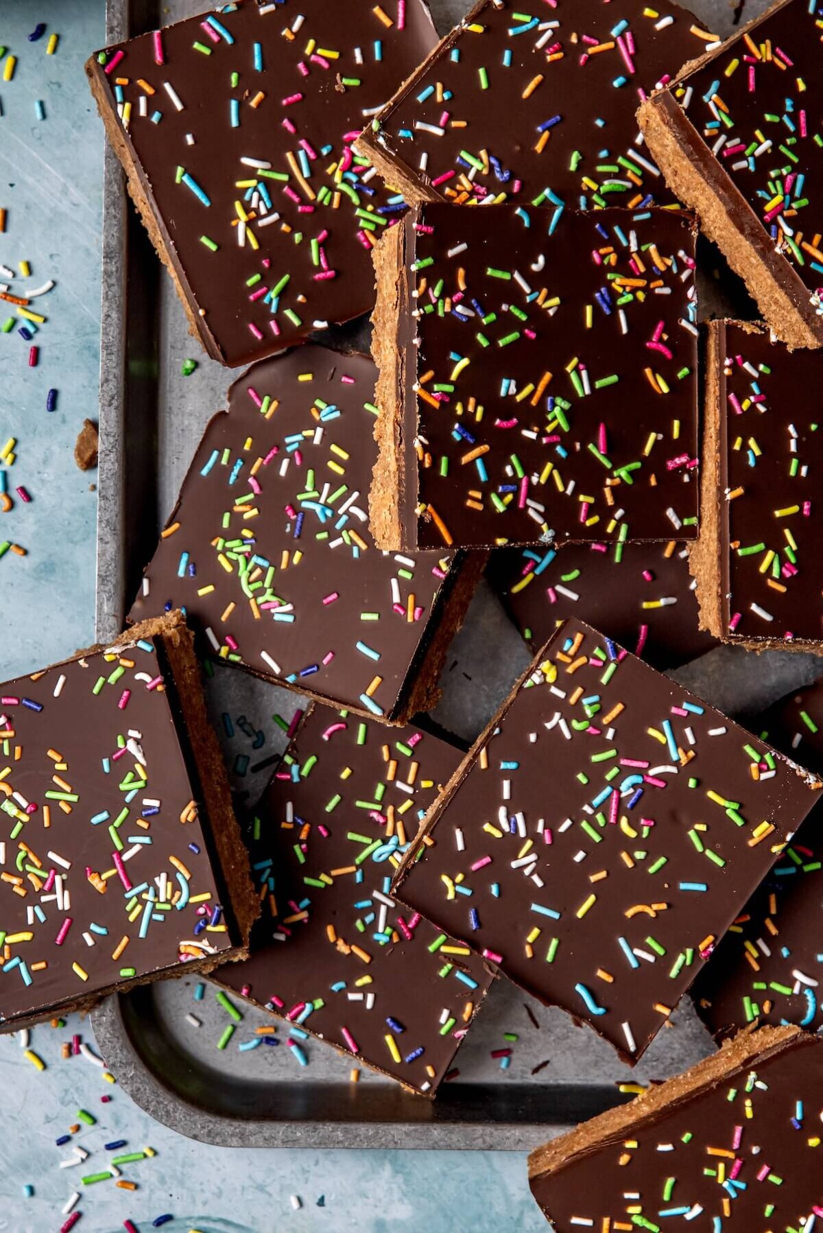 Protein Cosmic Brownie Cookie Dough Bark - Olivia Adriance