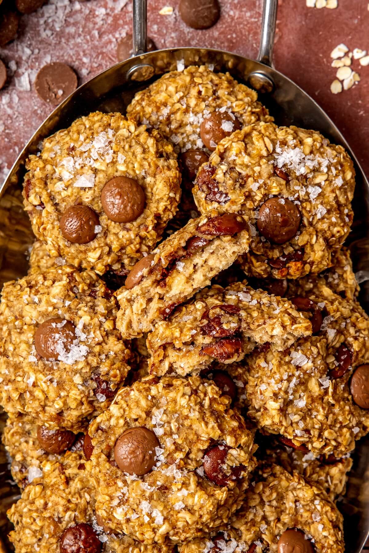 Gluten-Free Banana Oat Cookies - Olivia Adriance