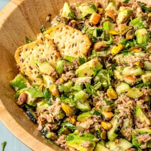 Cucumber Tuna Salad with Avocado - Olivia Adriance