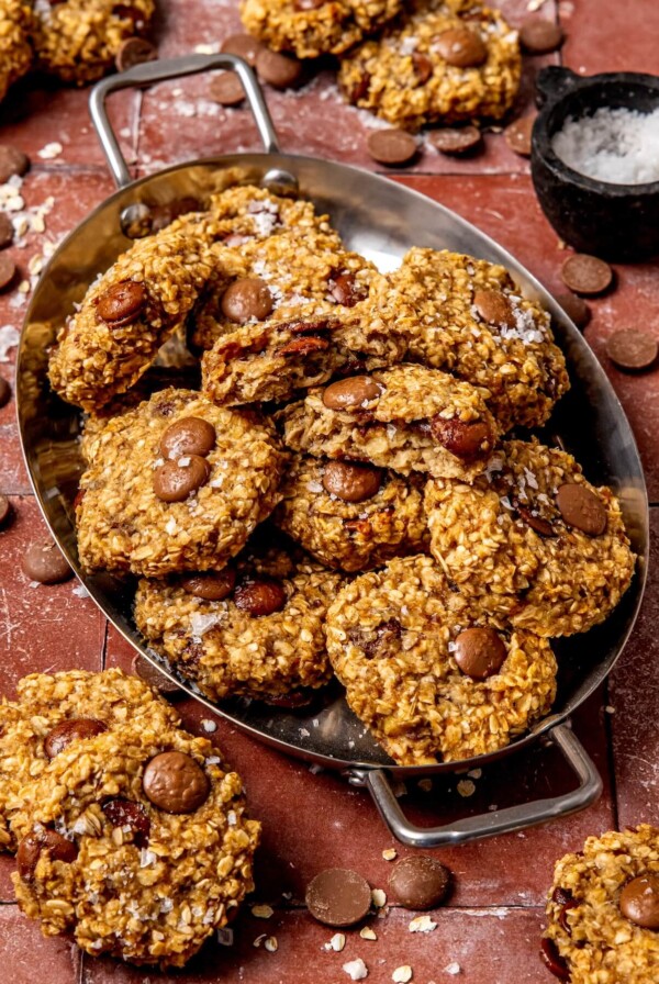 Gluten-Free Banana Oat Cookies - Olivia Adriance