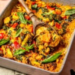 Oven Baked Chicken Curry with Quinoa - Olivia Adriance