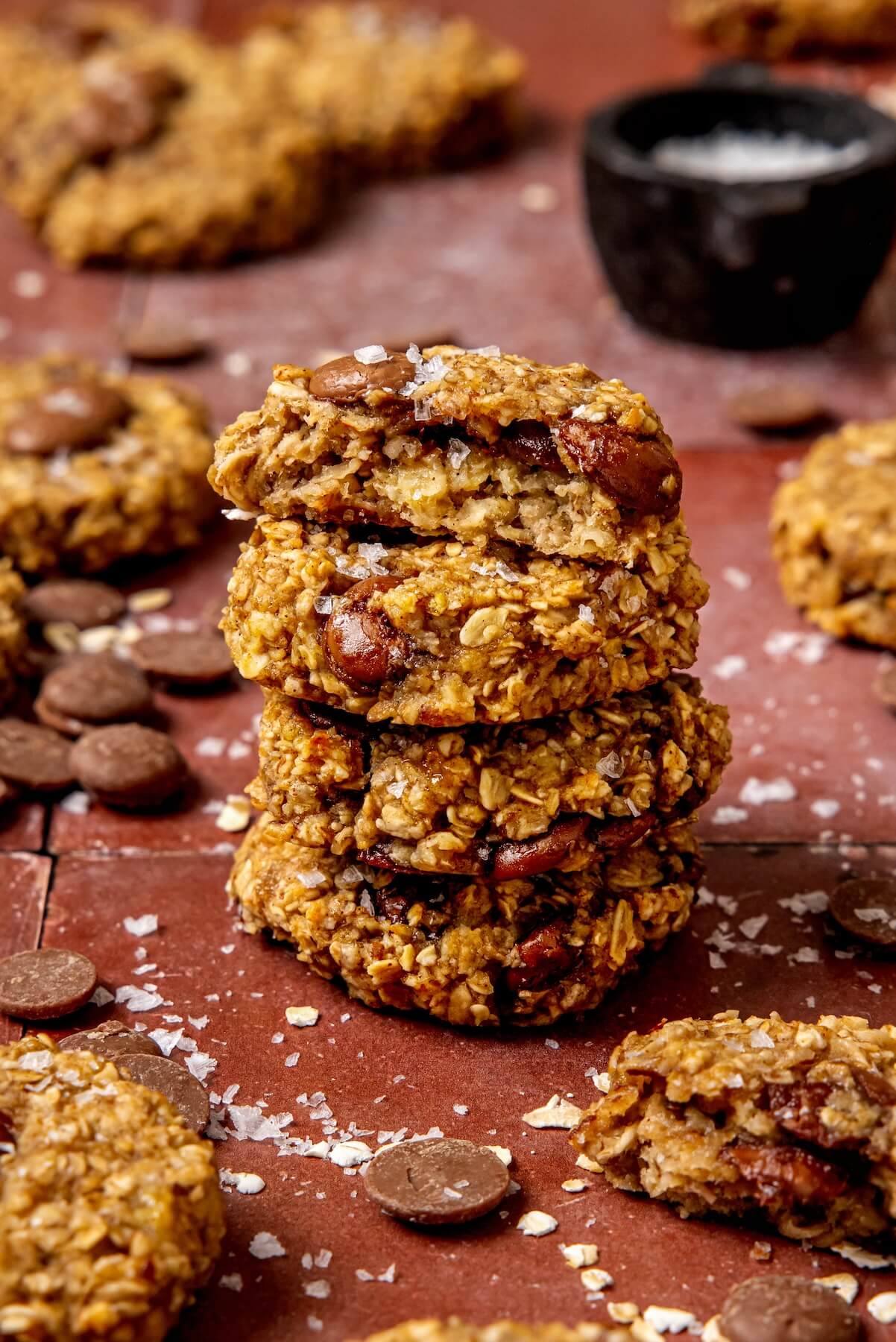 Gluten-Free Banana Oat Cookies - Olivia Adriance