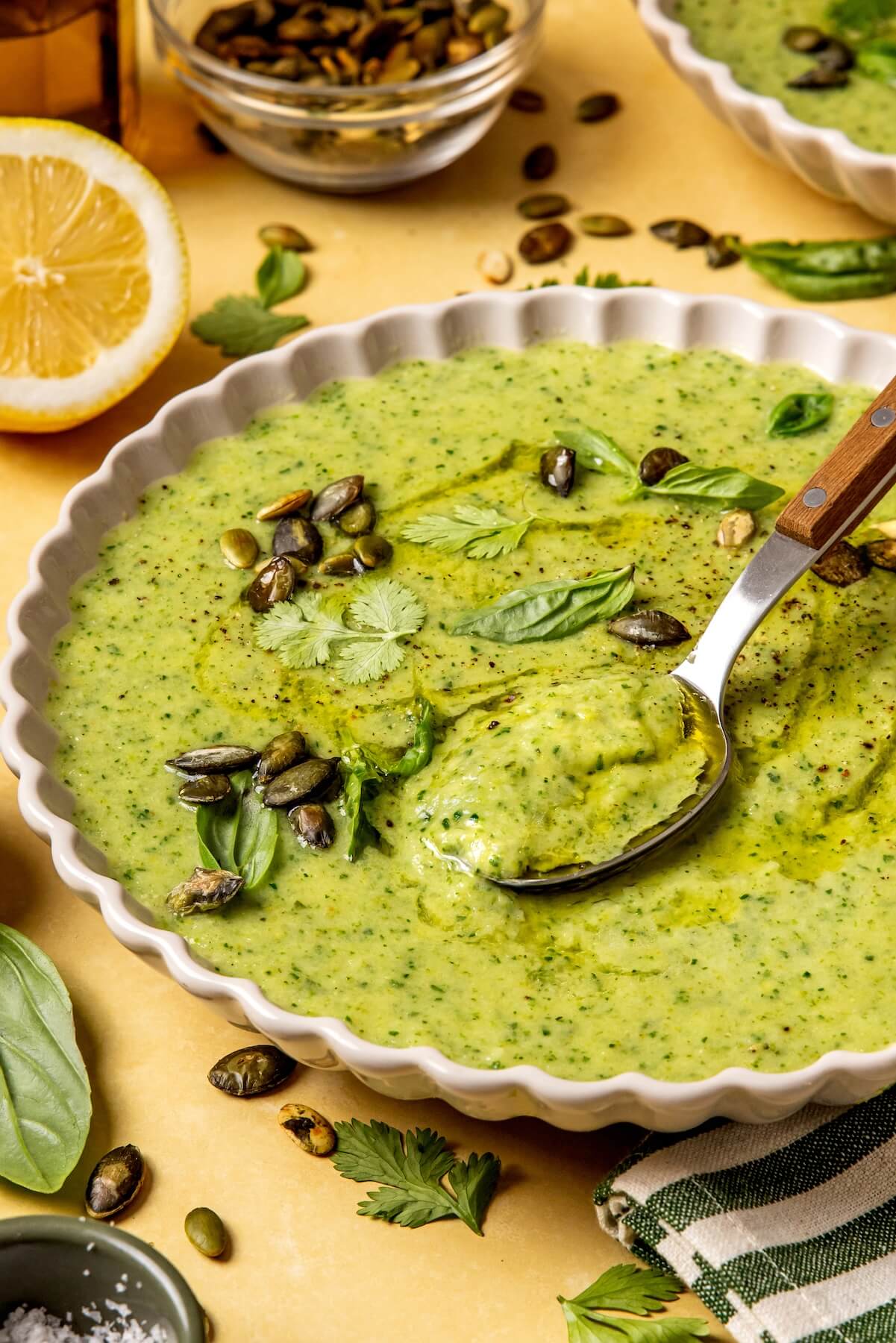 Green Goddess Soup - Olivia Adriance
