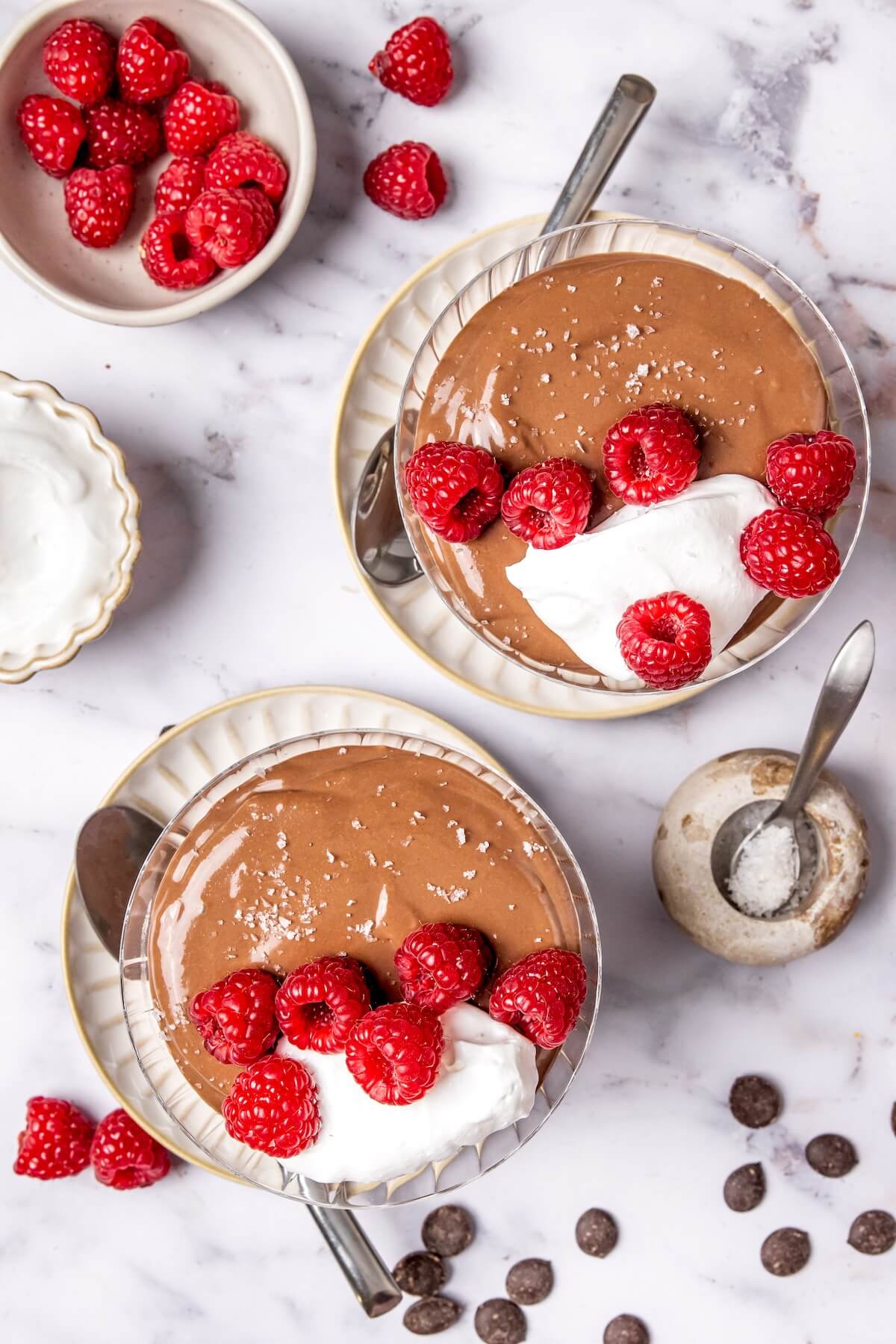 High Protein Chocolate Pudding - Olivia Adriance