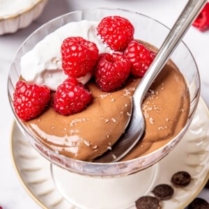 High Protein Chocolate Pudding - Olivia Adriance