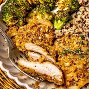 Skillet Herb and Dijon Chicken - Olivia Adriance