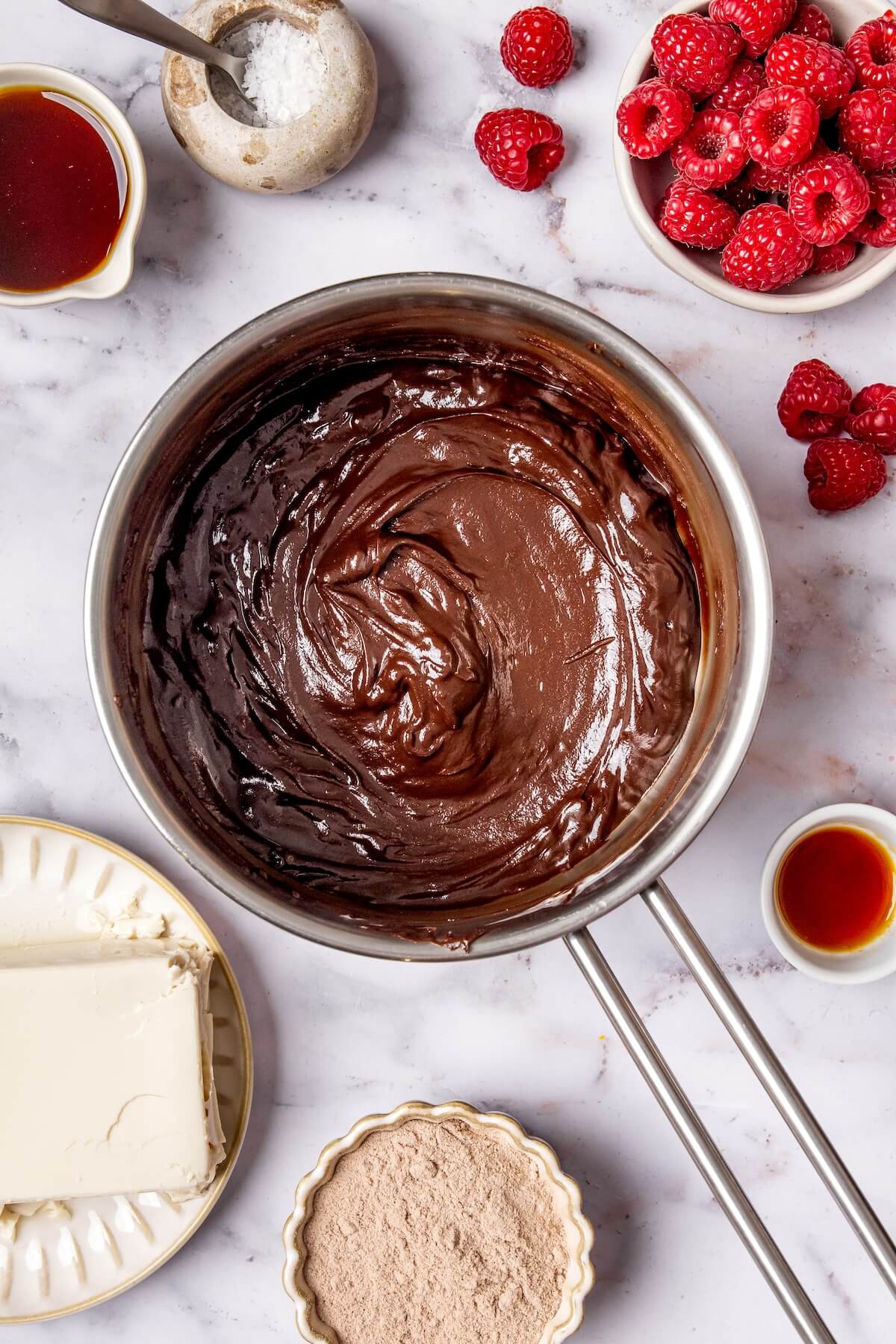 How to Make High Protein Chocolate Pudding Step 1 - Olivia Adriance