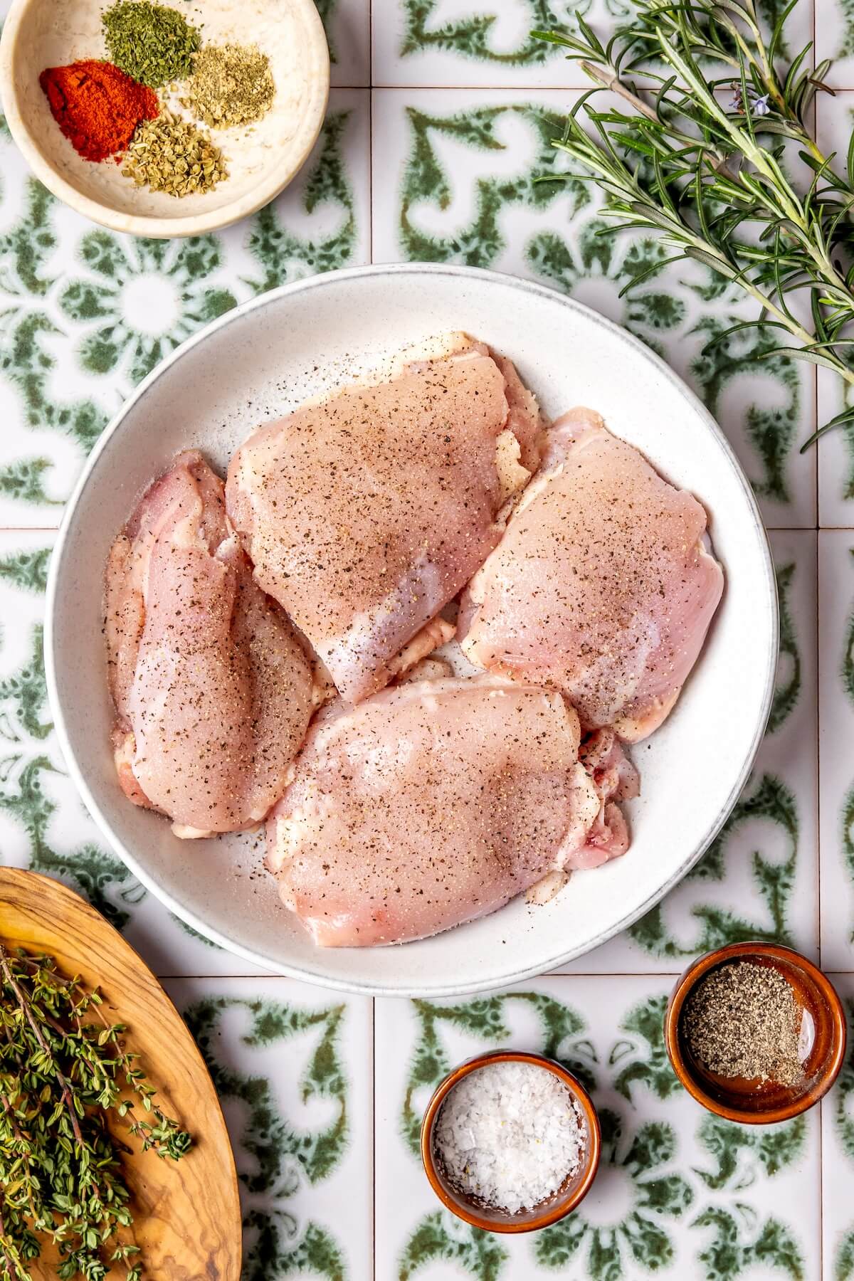 How to Make Skillet Herb and Dijon Chicken Step 1 - Olivia Adriance