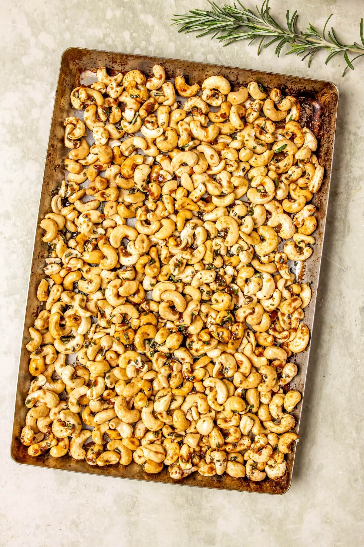 How to Make Spiced Rosemary Roasted Cashews Step 2 - Olivia Adriance