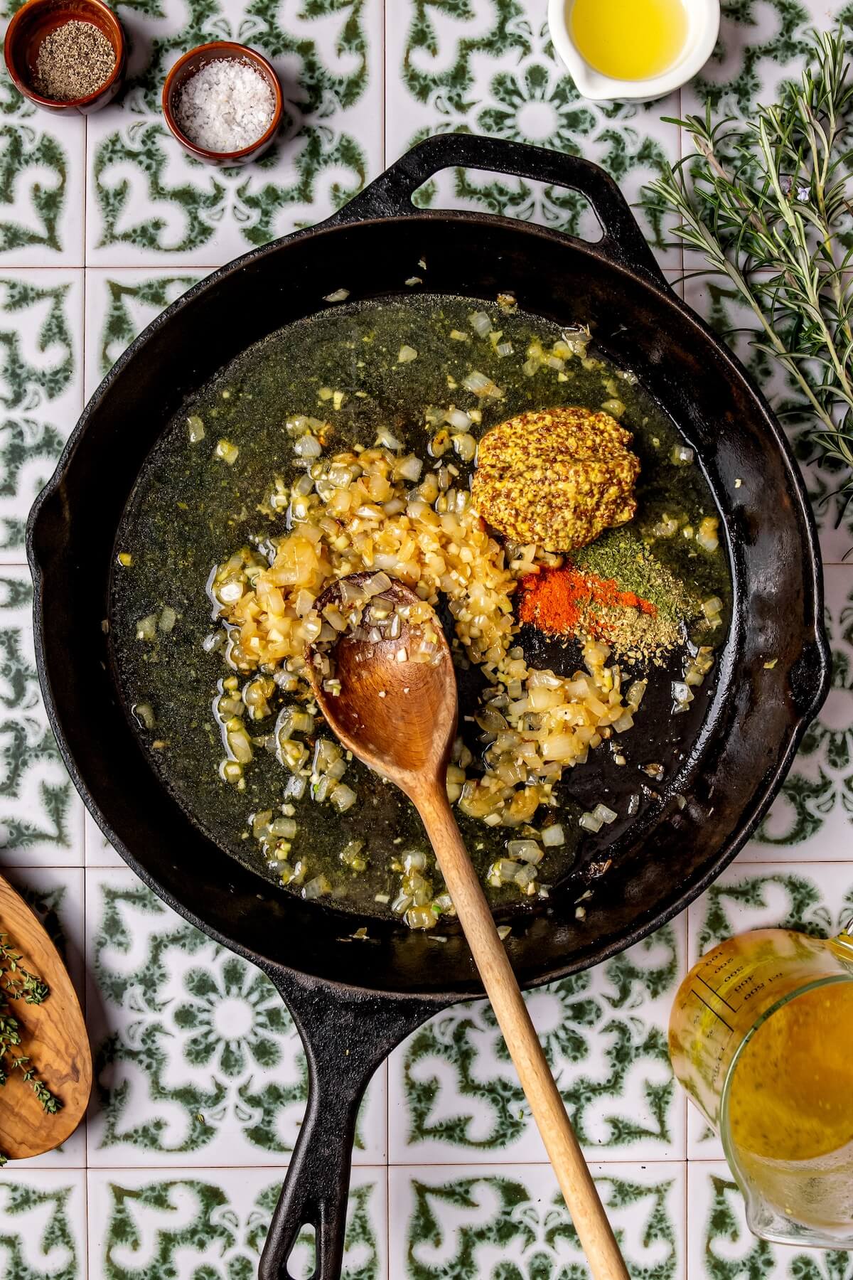 How to Make Skillet Herb and Dijon Chicken Step 5 - Olivia Adriance