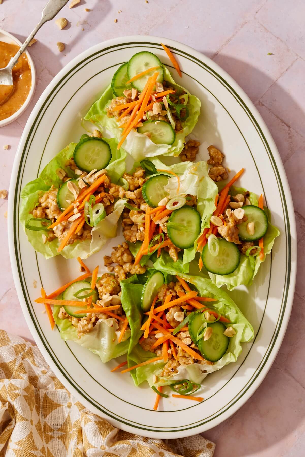 How to Make 20 Minute Peanut Chicken Lettuce Wraps Step 11 - Olivia Adriance