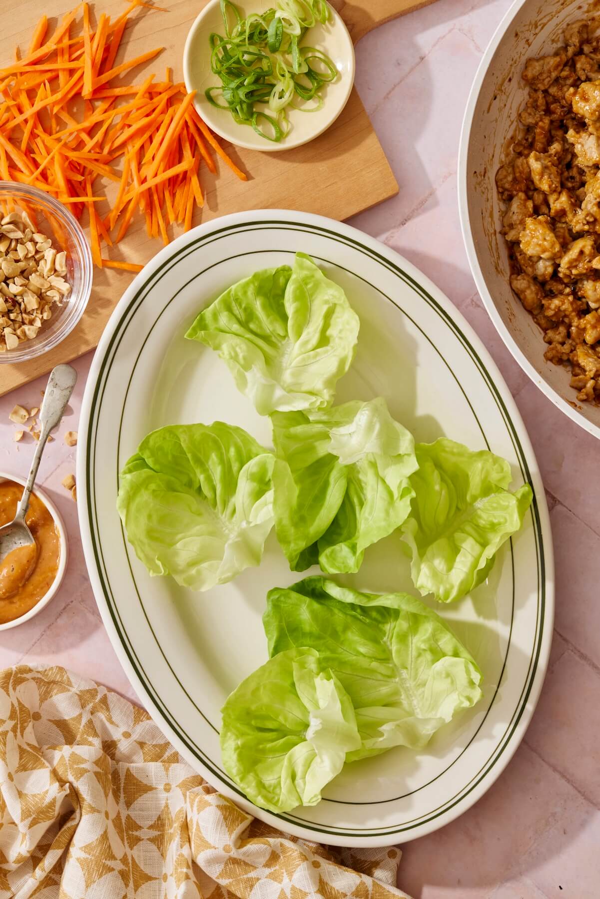 How to Make 20 Minute Peanut Chicken Lettuce Wraps Step 8 - Olivia Adriance