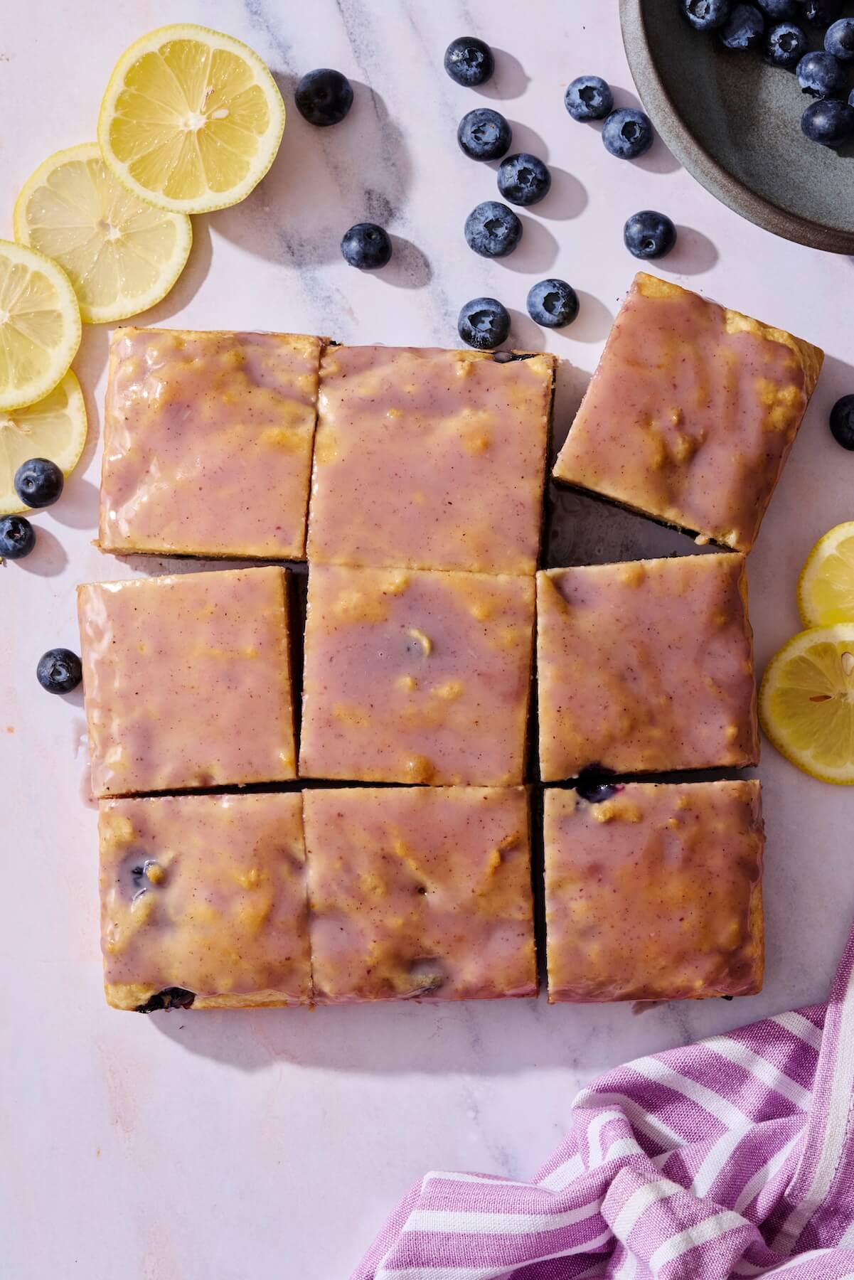 Glazed Blueberry Lemon Cake 4 - Olivia Adriance