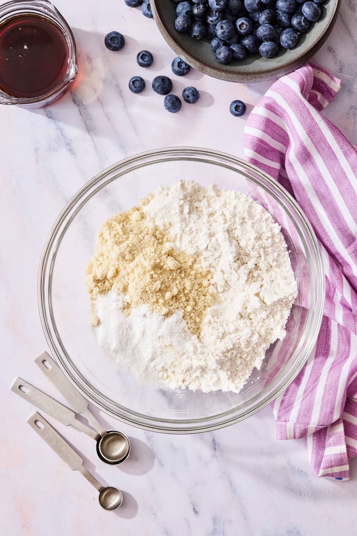 How to Make Glazed Blueberry Lemon Cake Step 1 - Olivia Adriance