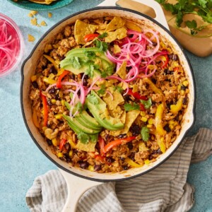 Ground Chicken Fajita Skillet 2 - Olivia Adriance