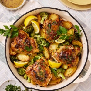 Honey Mustard Chicken and Potatoes - Olivia Adriance