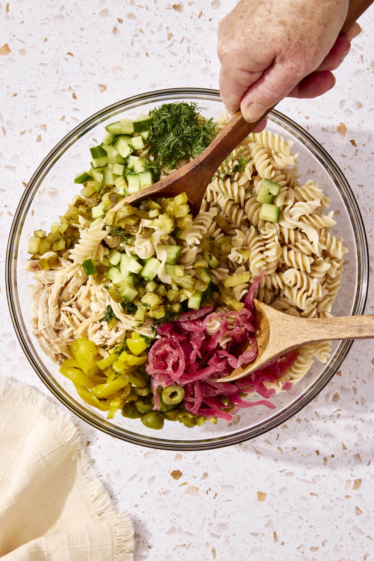 How to Make Pickle Lover's Pasta Salad Step 6