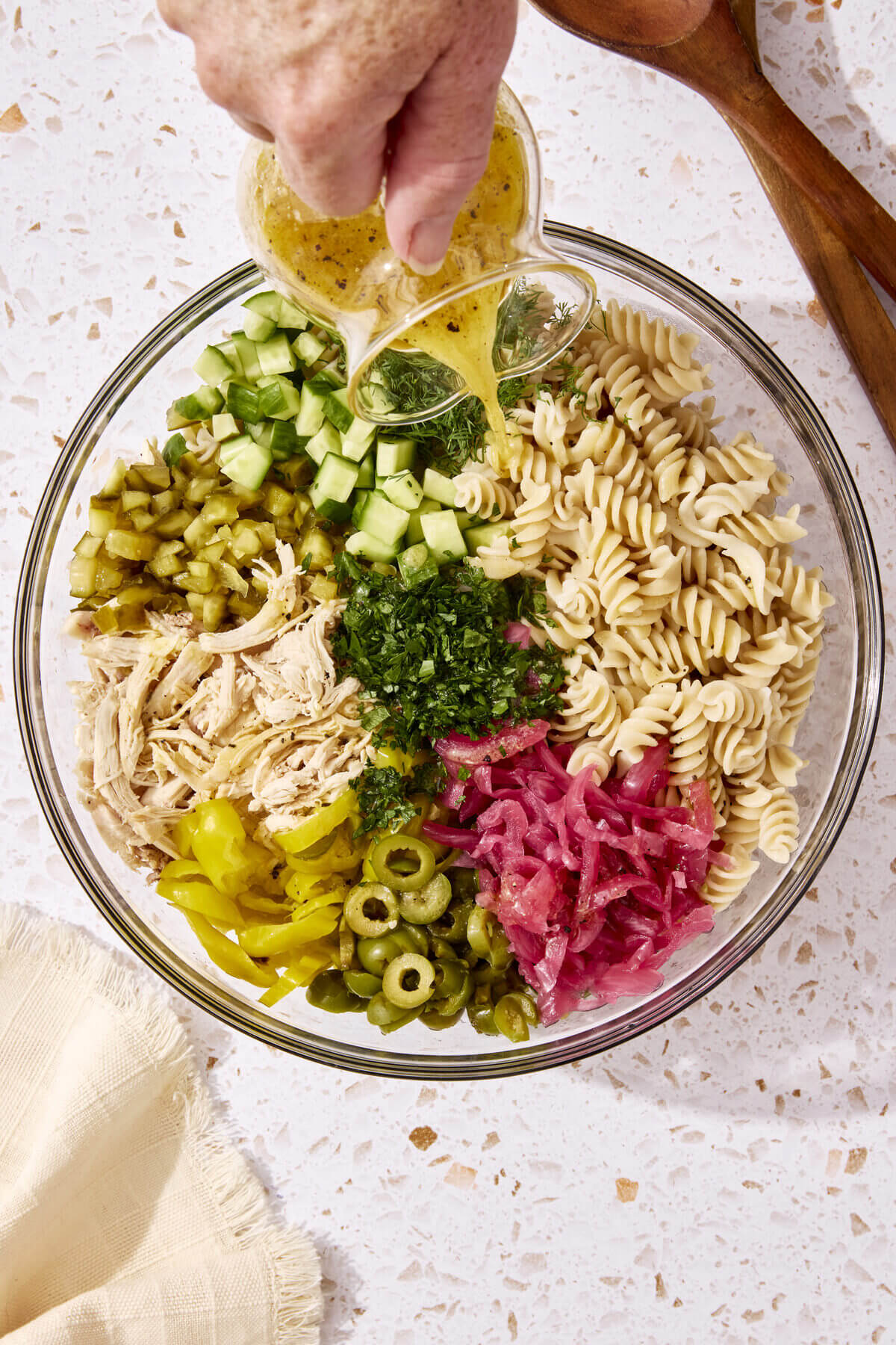 How to Make Pickle Lover's Pasta Salad Step 4