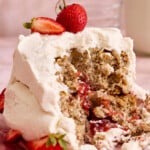 Strawberries and Cream Smash Cake - Olivia Adriance
